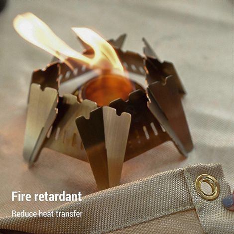 Feuerfeste Matte, Feuerdecke, Feuerstellenmatte, Untermatte für den Grill, Schutzmatte, feuerhemmende Decke