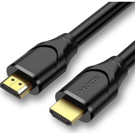 Cable Hdmi contactos dorados 2 M Negro