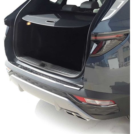 OMAC Ladekantenschutz Stoßstangenschutz für Hyundai Tucson IV 2022-2026 – Edelstahl Chrom (1/5)