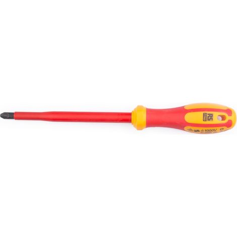 Tournevis RS PRO, Pointe Pozidriv PZ3 type Isolé, 150 mm ( Prix pour 1 ) (1/3)