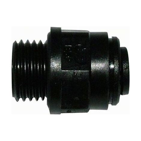 RACCORD RAPIDE UNION SIMPLE + JOINT MALE TUBE 6MM.1/4" BSP PM010612E Universel (1/3)