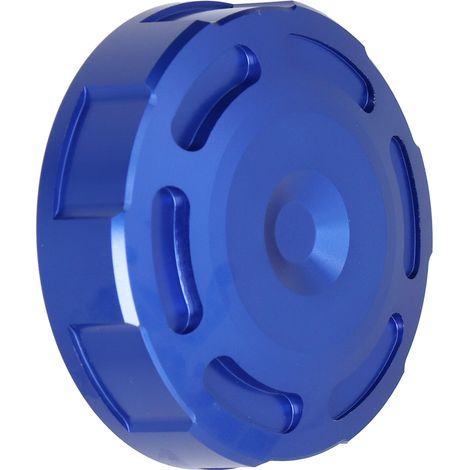 Bouchon Réservoir Liquide de Frein Avant Moto Accessoire Compatible YAMAHA YZFR1 2004-2015 (Bleu) (1/5)