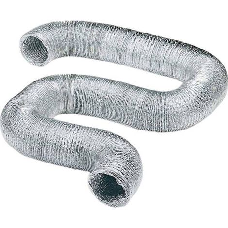 [NEUWERTIG] B-Ware Maico Ventilatoren Maico Aluminium-Flexrohr Schlauch Lüftungsrohr 10m 155mm (1/2)