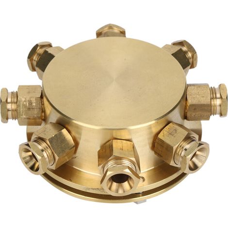 Supplies of 8-hole waterproof underwater junction box accessories for outdoor equipment lighting