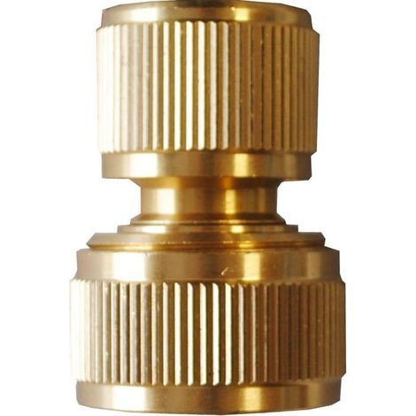 Khayner 3/4" STOP Messing-Schnellverbinder