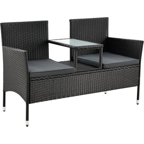 Panca Monaco in polyrattan