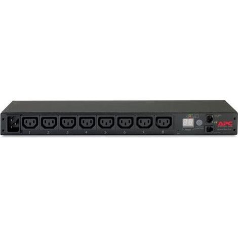 APC AP7821B Stromverteilereinheit (PDU) 8 AC-Ausgänge 0U/1U Schwarz (1/3)