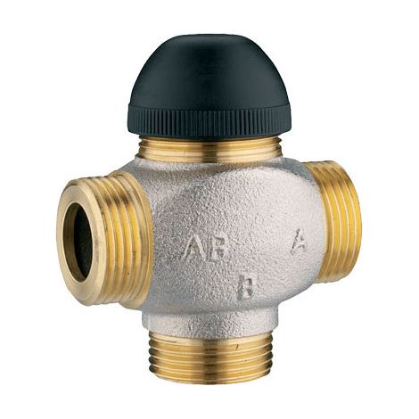 Thermostat.3-Wege-Vent.o.Bypass f.Misch-u.Vert.Betr.kvs0.4 DN10 7762/50