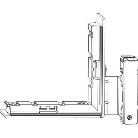 MACO Falzecklagerband DT130 mit ÜV 12/20-13 mm mit Unterlage links silber