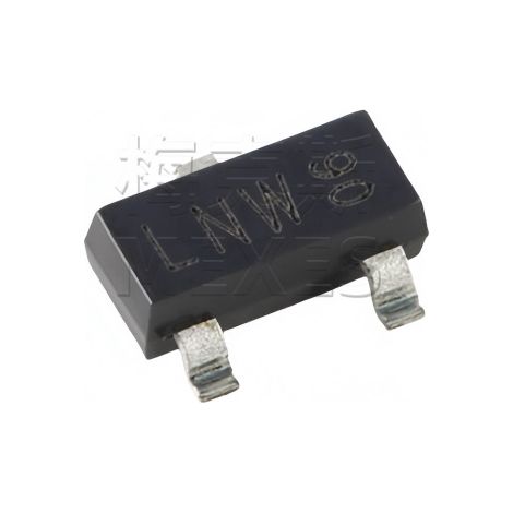 Nexperia 2N7002BK,215 Siebdruck-LNW-N-Kanal-MOSFET-Chip SOT-23 Elektronisches Bauteil 5 Stück