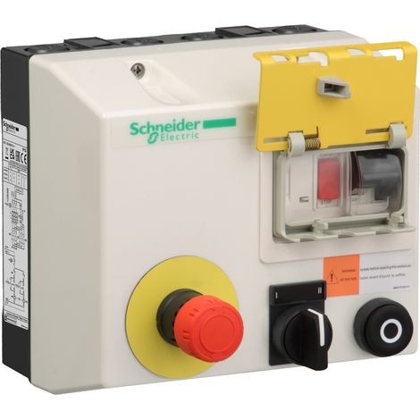 TeSys LG8K démarreur en coffret inverseur de 6 à10A bobine 380Vca SCHNEIDER LG8K09Q714