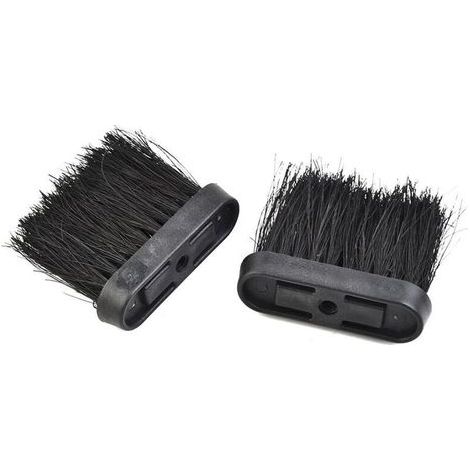 Lot de 2 recharges de Brosse de cheminée rectangulaire de Rechange, têtes de Brosse de Rechange pour cheminée, Balai de cheminée pour cheminée, cheminée,Mini poele a Bois (1/4)