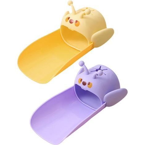 CCYKXA  Set of 2 children's tap extensions, food grade material, soft and pain-free hands, children's tap extension, cute children's tap extension.