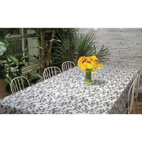Rechtecktischdecke ohne PVC Mondina 150 x 220 cm - D-c-fix