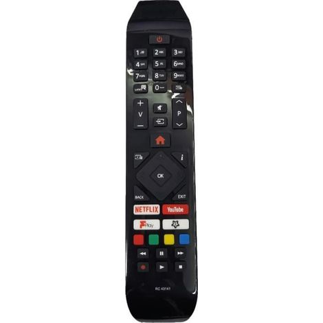Télécommande compatible RC43140 RC43141 pour TV JVC Hitachi Vesstel (1/4)