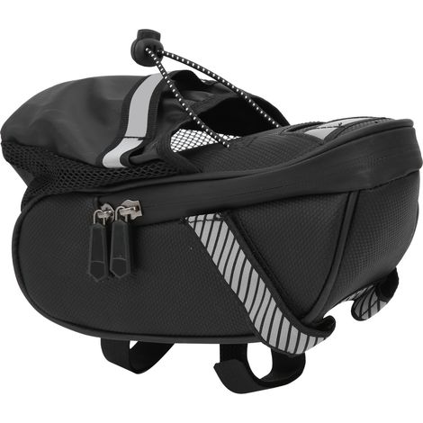 POCHE DE SCELLE DE SIÈGE DE VÉLO IMPERMÉABLE PORTABLE AVEC SAC À EAU ET SUPPORT EN POLYESTER (1/5)