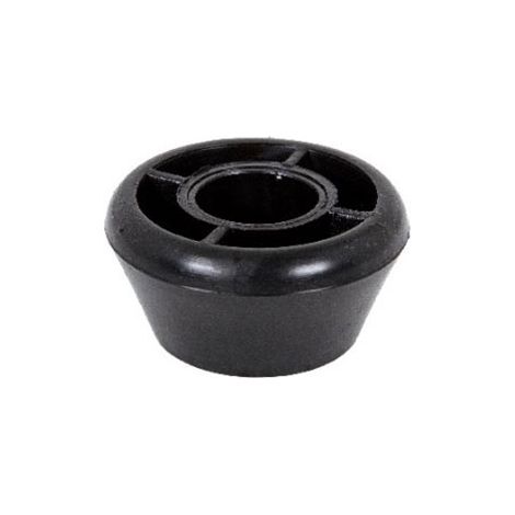 COMFERUT Piedini plastica  Ø 50 h.25 mm, colore nero, 4 pezzi