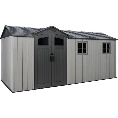 Lifetime 16.5 Ft x 7 Ft Side Entry Outdoor Storage Shed