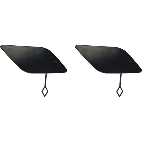 Due coperture per ganci paraurti anteriori 2128850126 per Mercedes-Benz Classe E W212 E400 E500 (2008-2014)