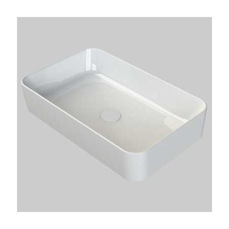 Lavabo one appoggio rettangolare sfr - 60x38 cm