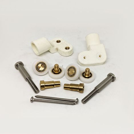 Ricambio coppia carrelli completi per box doccia Megius A80019\L