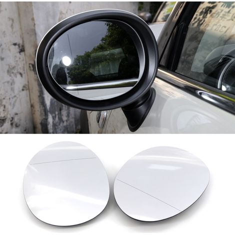 Verre de rétroviseur avec clip de remplacement, pour BMW Mini F55 F56 2014 à 2020, 2 pièces, chauffant gauche droite (1/5)