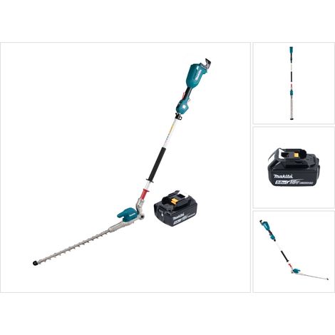 Makita DUN 500 WT Akku Heckenschneider 18 V 50 cm Brushless + 1x Akku 5,0 Ah - ohne Ladegerät