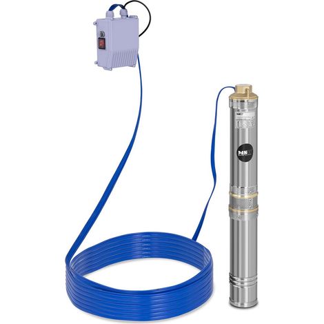 Bomba sumergible para pozo - 6000 L/h - 370 Watts - acero inoxidable 140002970 (1/5)