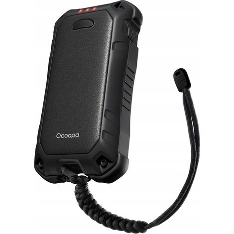 Ocoopa UT4 Extreme, batterie externe 10 000 mAh, jusqu'à 18 h d'autonomie, charge rapide PD/QC 22,5 W, IP56, noir (1/2)