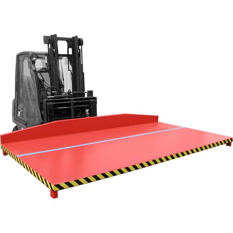 Bauer Restgitter-Palette RGP-3, lackiert, Feuerrot