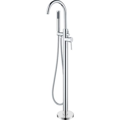 SKY BATH GEA001 ALPHA Grifo Monomando Exenta De Bañera Cromo - ref: GEA001