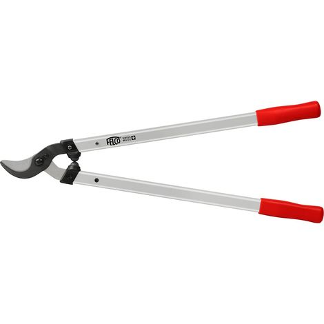 FELCO 221-700 Podadora de dos manos con longitud total de 70 cm, cabezal de corte de tracción