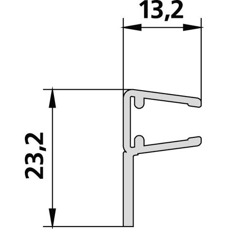 Kermi 6031745 3171 1x joint d'appui