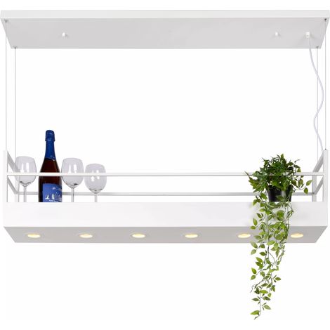 Lampada a sospensione Miravelle Lucide bianca 6xGU10 (1/5)