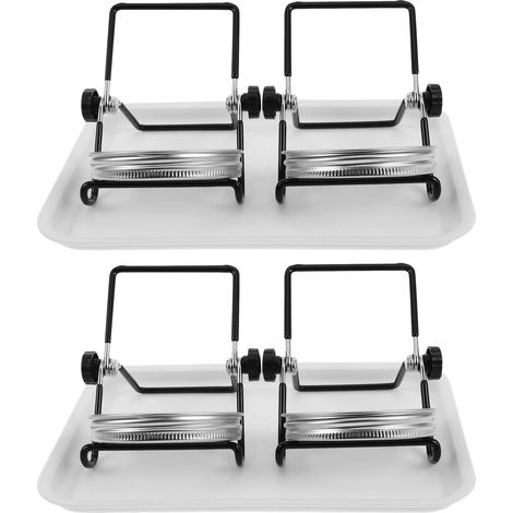 2 Sets Keimset für Zuhause für Einmachgläser Keimdeckel aus