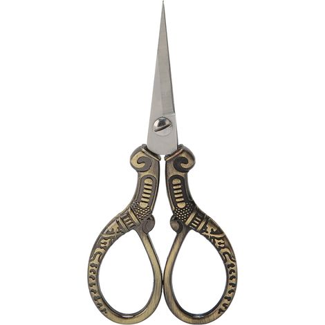 Vintage Stickschere aus Edelstahl, klein und tragbar, zum Nähen und für DIY-Handarbeiten (1/5)
