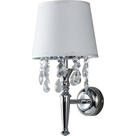 Lampada da parete Vigo 1 E14 luce bianca Prestige LP-0412/1W WH