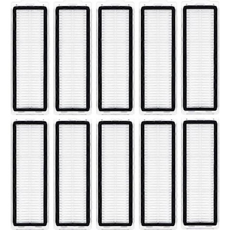 Filtre HEPA de rechange pour aspirateur robot Xiaomi X20 Max/X20 Pro/Mijia M30, lavable et réutilisable. (1/5)