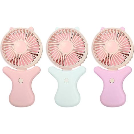 Ventilateur portable à brumisateur électrique USB pour l'extérieur, les voyages et le bureau (1/4)