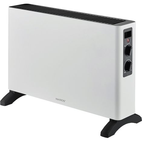 Calefactor eléctrico convector Selatin Máx. 2000W Blanco