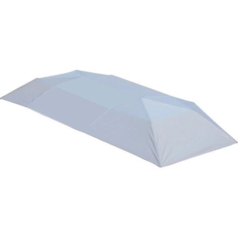 Auto-Sonnenschutz, wasserdichtes Material, einfache Installation, Silbergraues Planen-b, 4.2X2.2m-b (1/2)