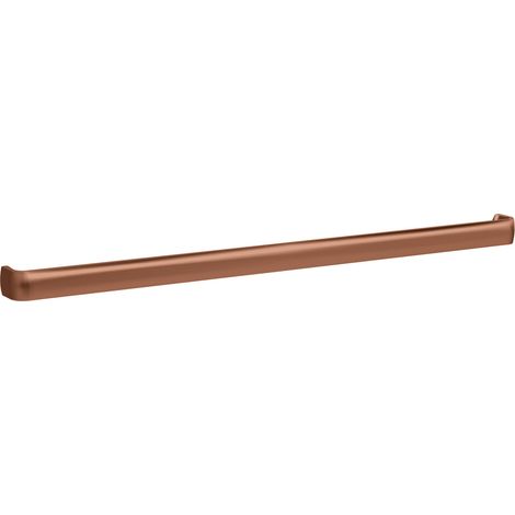 Nuie Brushed Bronze 328mm D Shaped Furniture Handle with 320mm Hole Centres - H1520