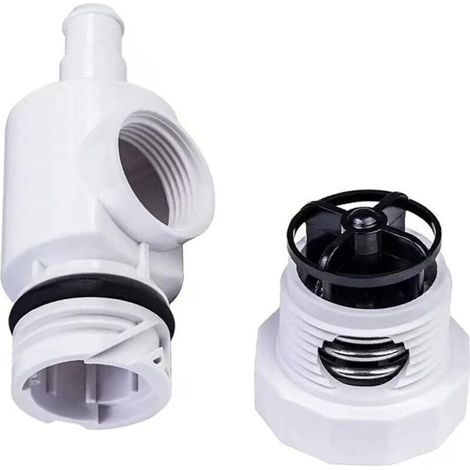 UWF 9-100-9002 Soupape de déconnexion rapide et de décharge de pression pour nettoyeur de piscine Polaris avec joint torique en caoutchouc (1/5)