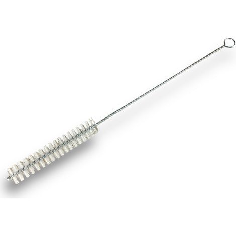 Goupillon NYLON multifonction Différents diamètres Garnissage 100 mm Manche Torsadé - Quantité x 1 - Ø 17 mm - NYLON