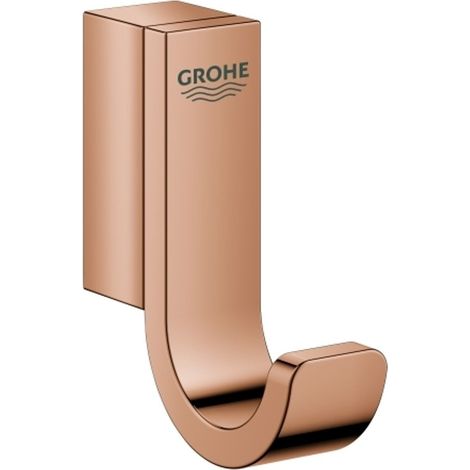 GROHE SELECTION ganchos para batas einfach oro rosa brillante