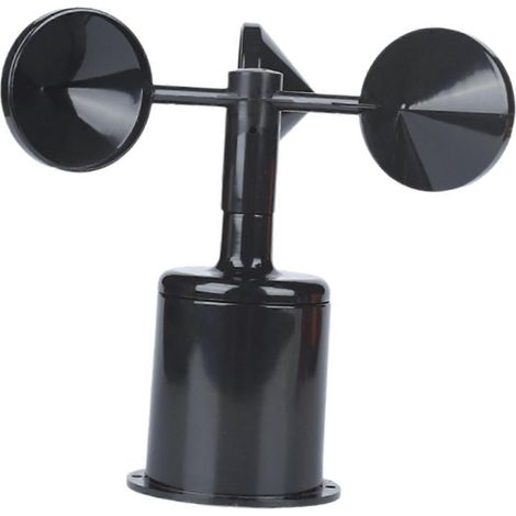 Indicateur de vent, boîtier en ABS, mesure précise de la vitesse du vent, durable, léger et portable, adapté à une utilisation en extérieur. (1/5)