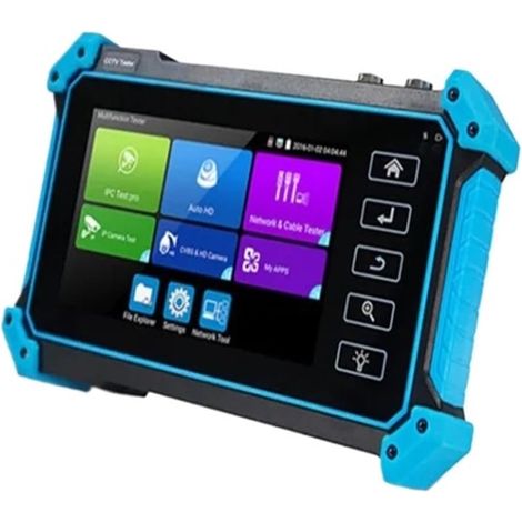 Testeur de vidéosurveillance prenant en charge la caméra IP Testeur De Caméra CCTV IPC 5.4 Pouces, Testeur De Caméra IPC5100C, Écran Tactile AHD CVI TVI, Testeur De Caméra VGA PTZ PoE UTP, Testeur De (1/5)