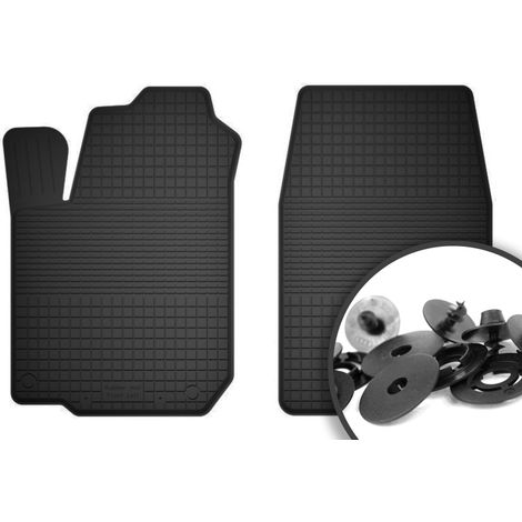 Alfombrillas delanteras de goma para: monovolumen Opel Zafira B (2005-2014)