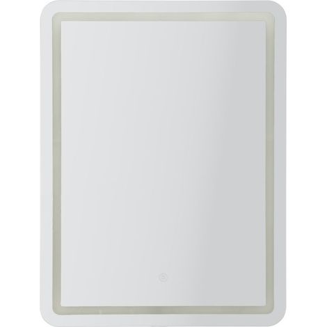 Specchio da parete LED Simple rettangolare 60x80 cm