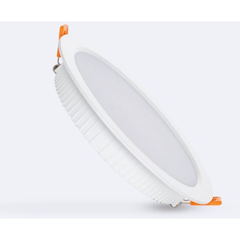 Downlight LED 12W Circolare Chip OSRAM Aero 110 lm/W LIFUD Foro Ø 150 mm 2700K Bianco Caldo